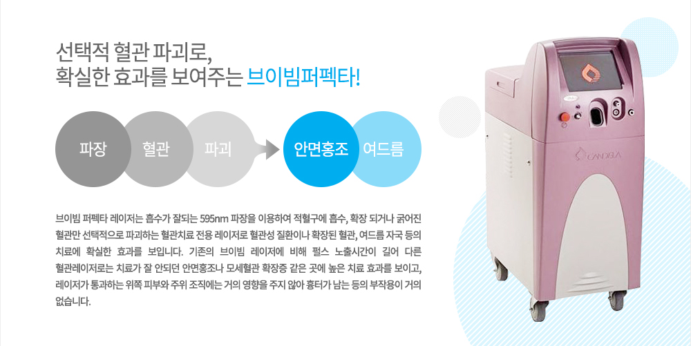 빛의 속도로 환해지는 얼굴, 연예인이 되는 피부 직접 확인하세요!-시술안내
시술시간 : 10~30분
시술횟수 : 3~5회
시술주기 : 2~4주
마취 : X
세안 및 메이크업 : 즉시

